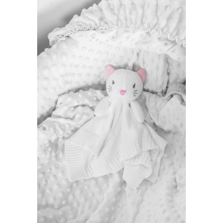 Bunny or Cat Knit Comforter