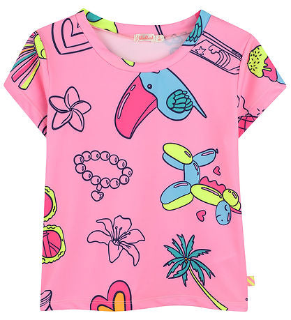 Billieblush Girls Pink Summer Tshirt (3years )