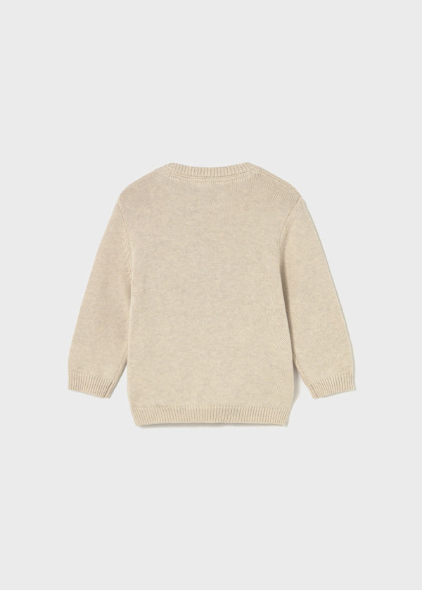 Mayoral Younger Boys Bear Knit Sweater