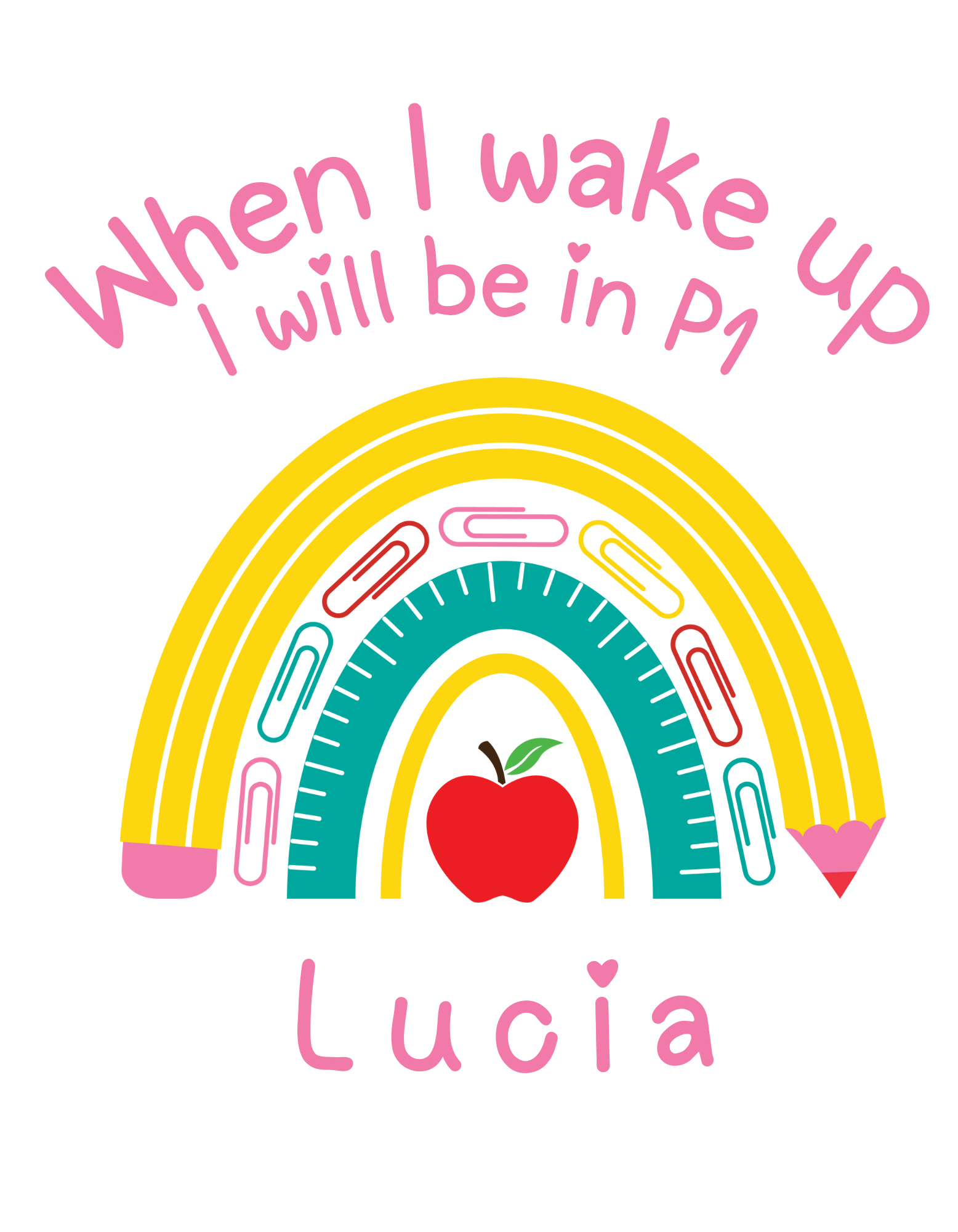 Back to School PJ’s-Choose Pink or Blue!
