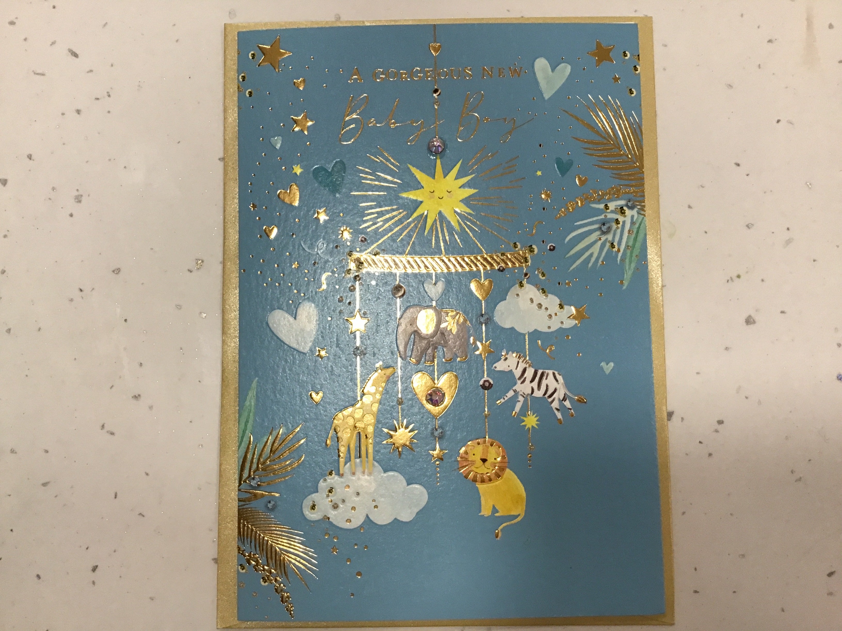 Baby Boy Card