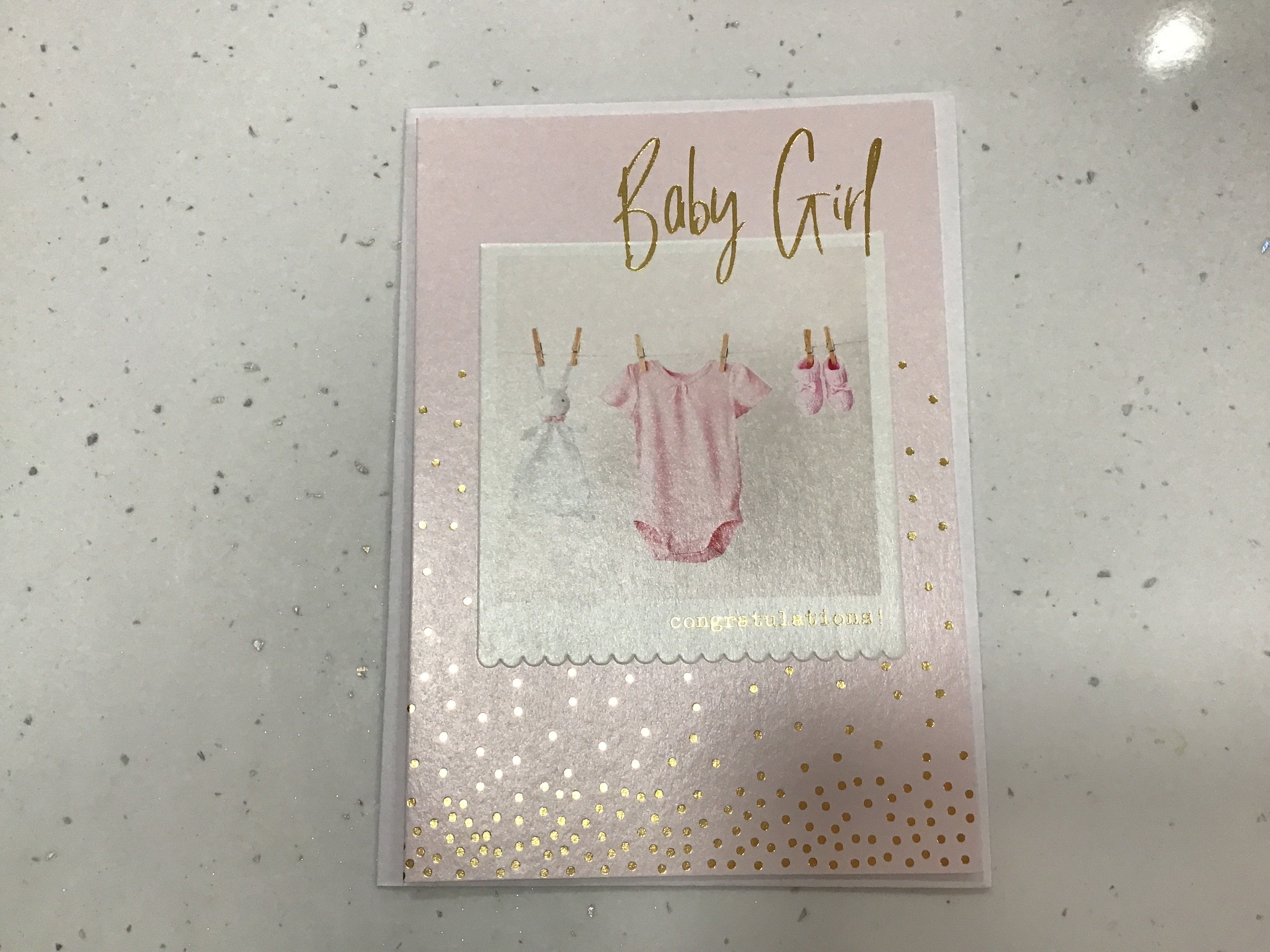 Baby Girl Card