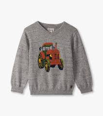 Hatley Younger Boys Vintage Tractor Sweater