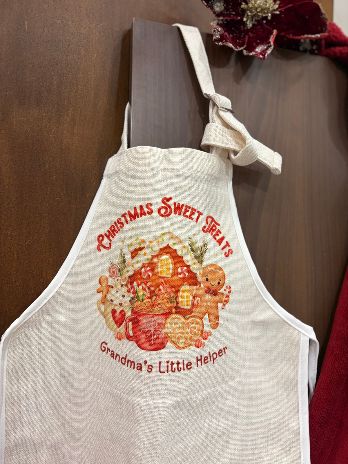 Personalised Childs Christmas Apron
