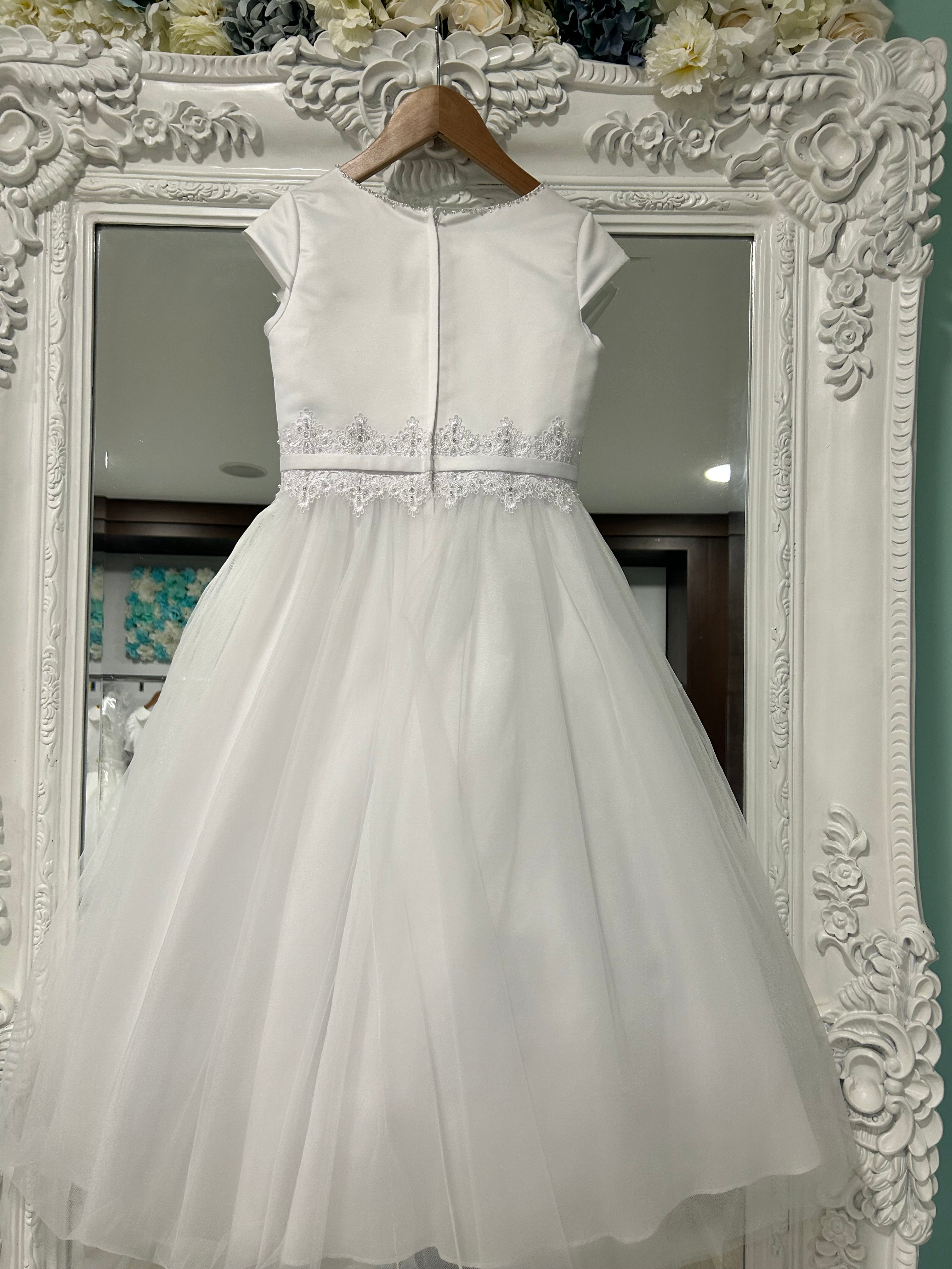Sweetie Pie Communion Dress Age 8 Tea Length