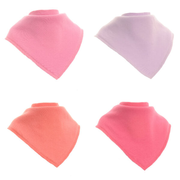 Ziggle Bibs “Orchid Petal” 4 Pack