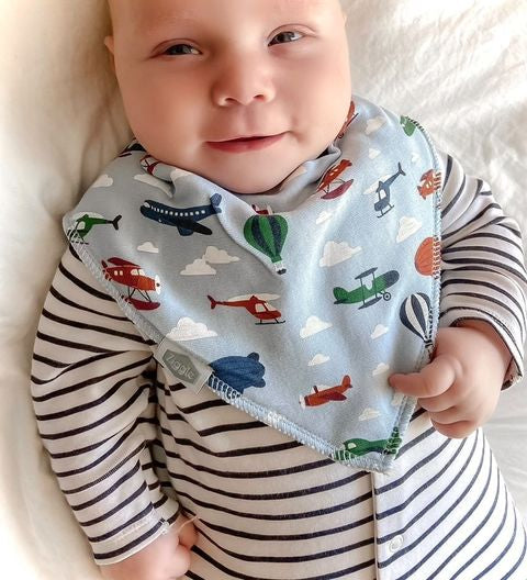 Ziggle Bibs “Zoom” 4 Pack