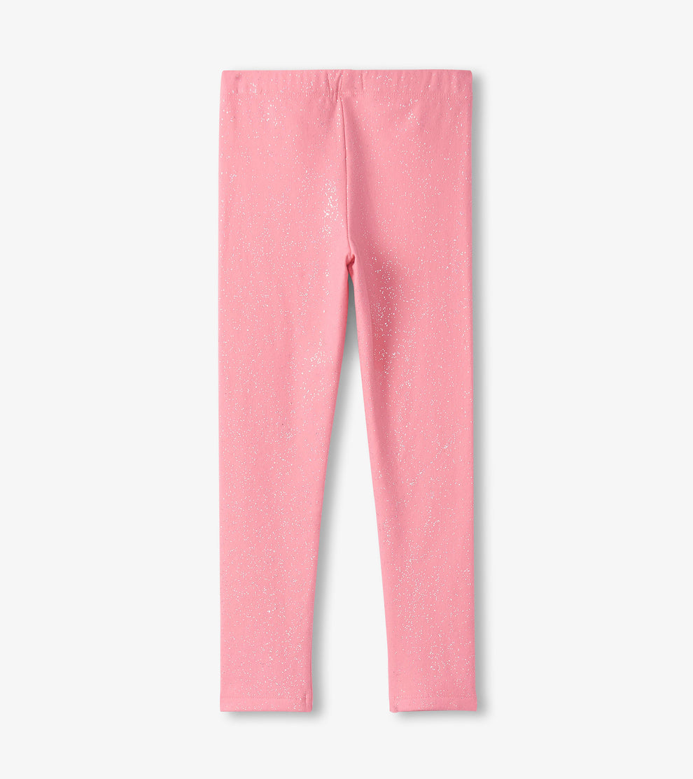 Hatley Girls Pink Cosy Leggings
