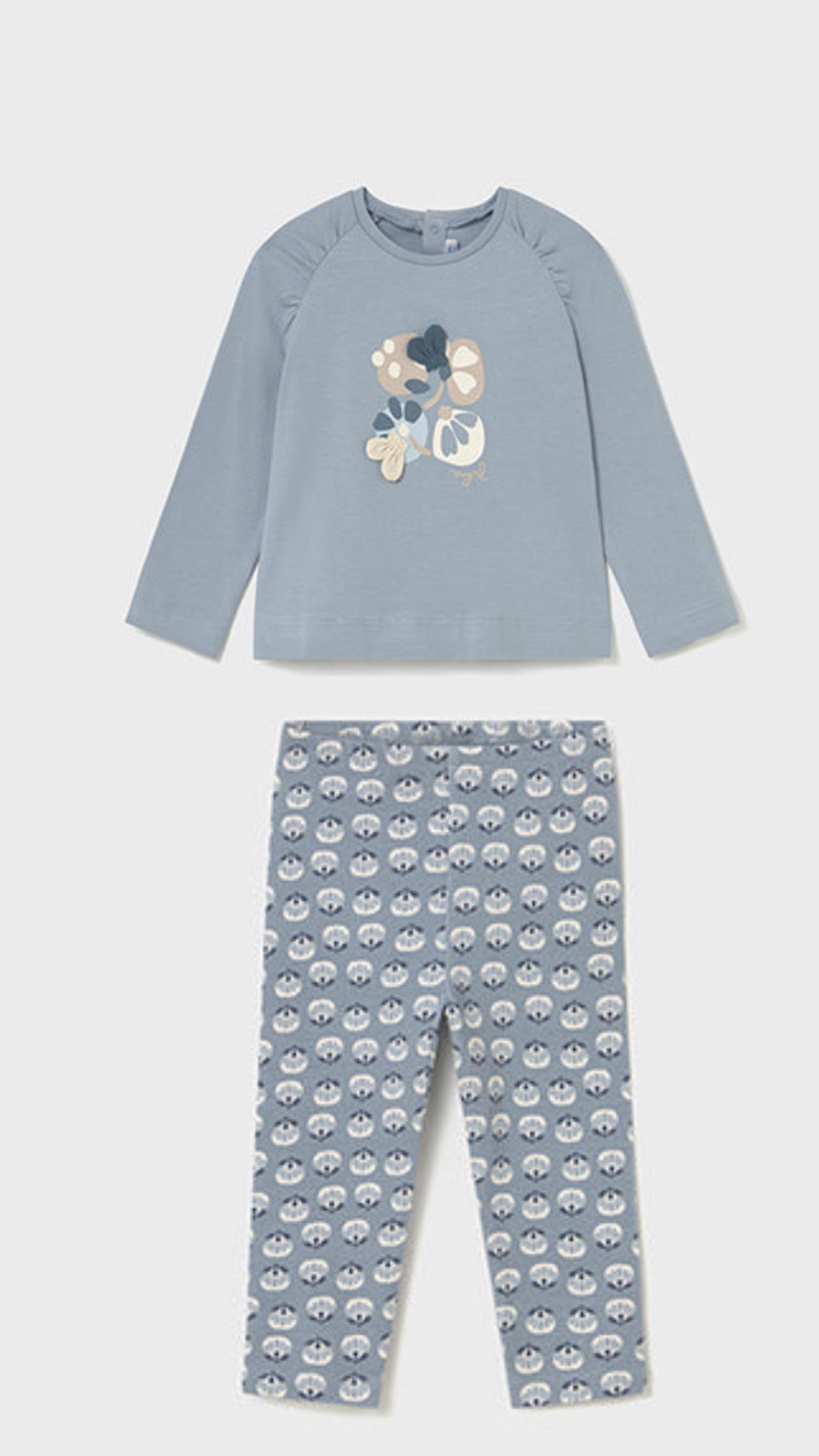 Mayoral Baby Girl Blue Bell Legging set 2737 089