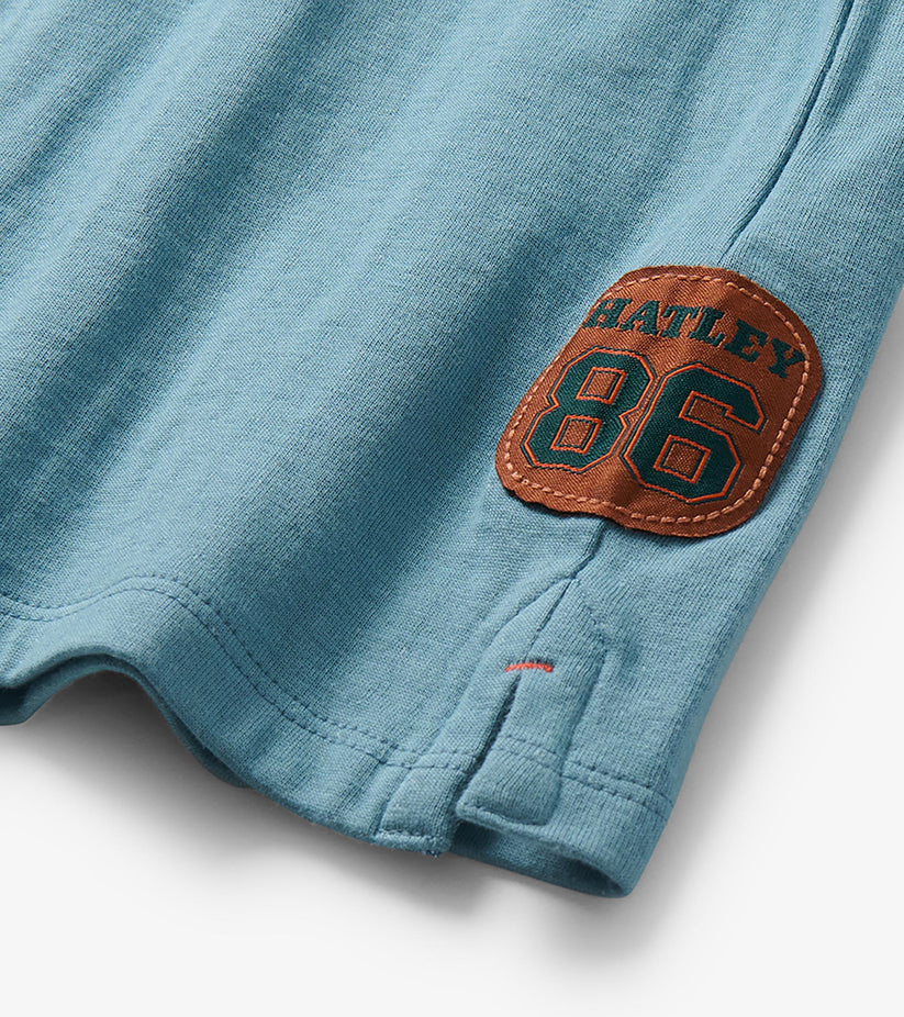 Hatley Boys Blue Long Sleeve Stripe Tee