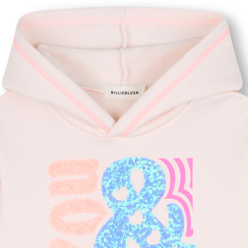 Billieblush Peach Sequin Sweater Dress