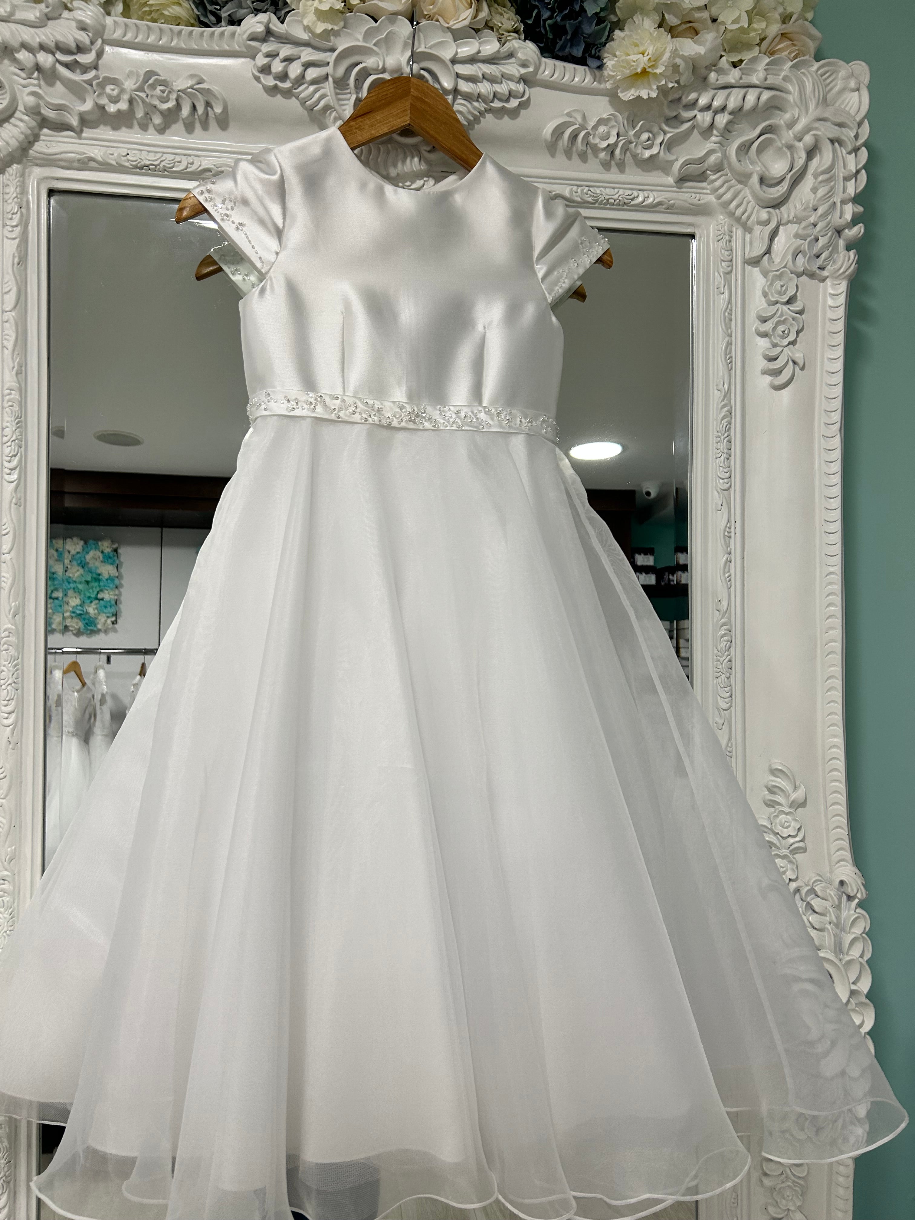 Isabella Communion Dress Size 28 (Approx age 8)