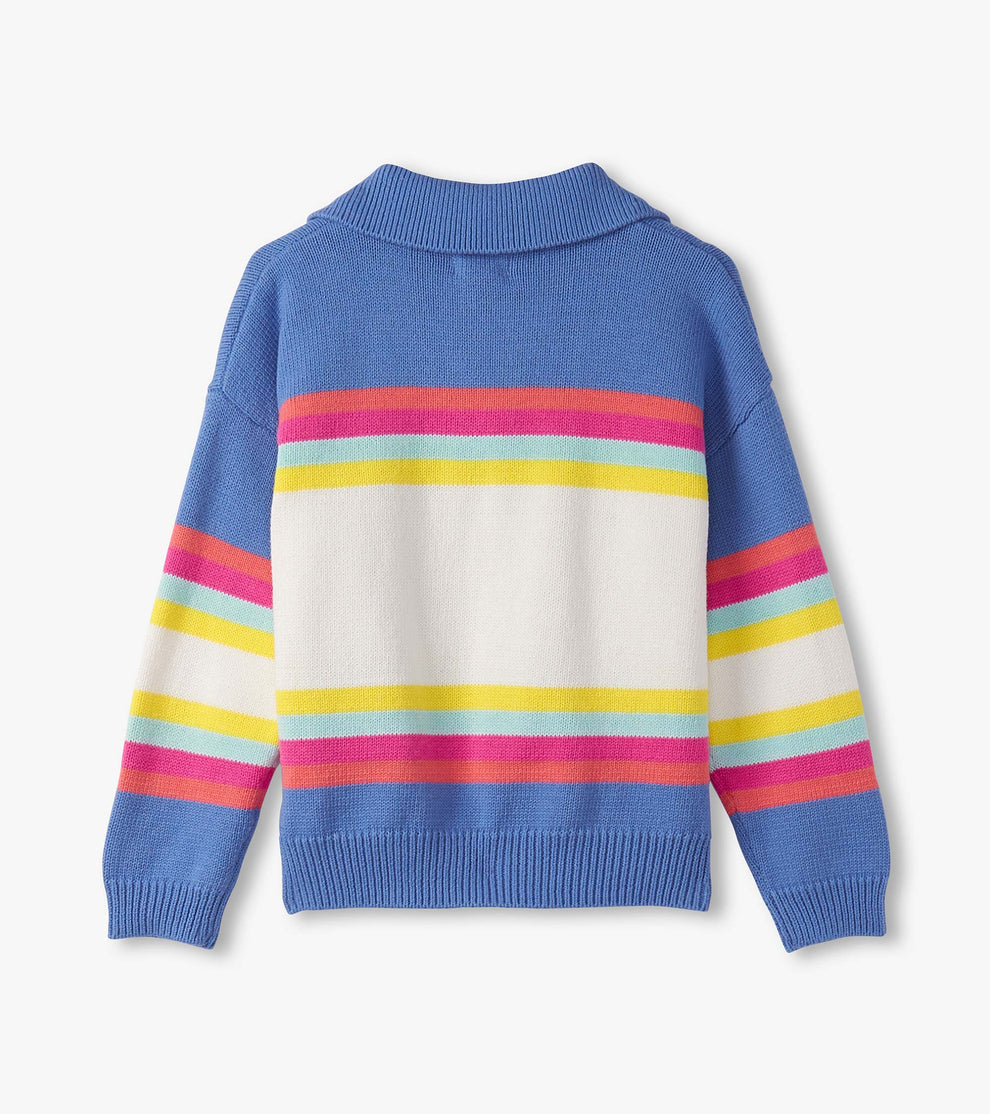 Hatley Girls Colour Block Knit Sweater