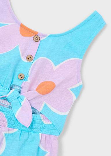 Mayoral Floral Playsuit