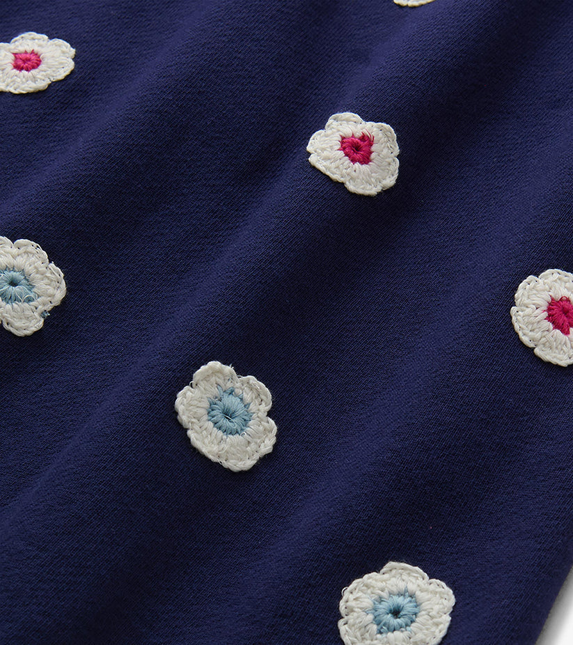 Hatley Girls Flower Preppy Dress