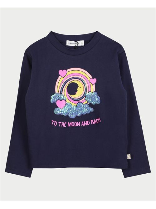 Billieblush Girls Navy Long Sleeve Top ZU21609