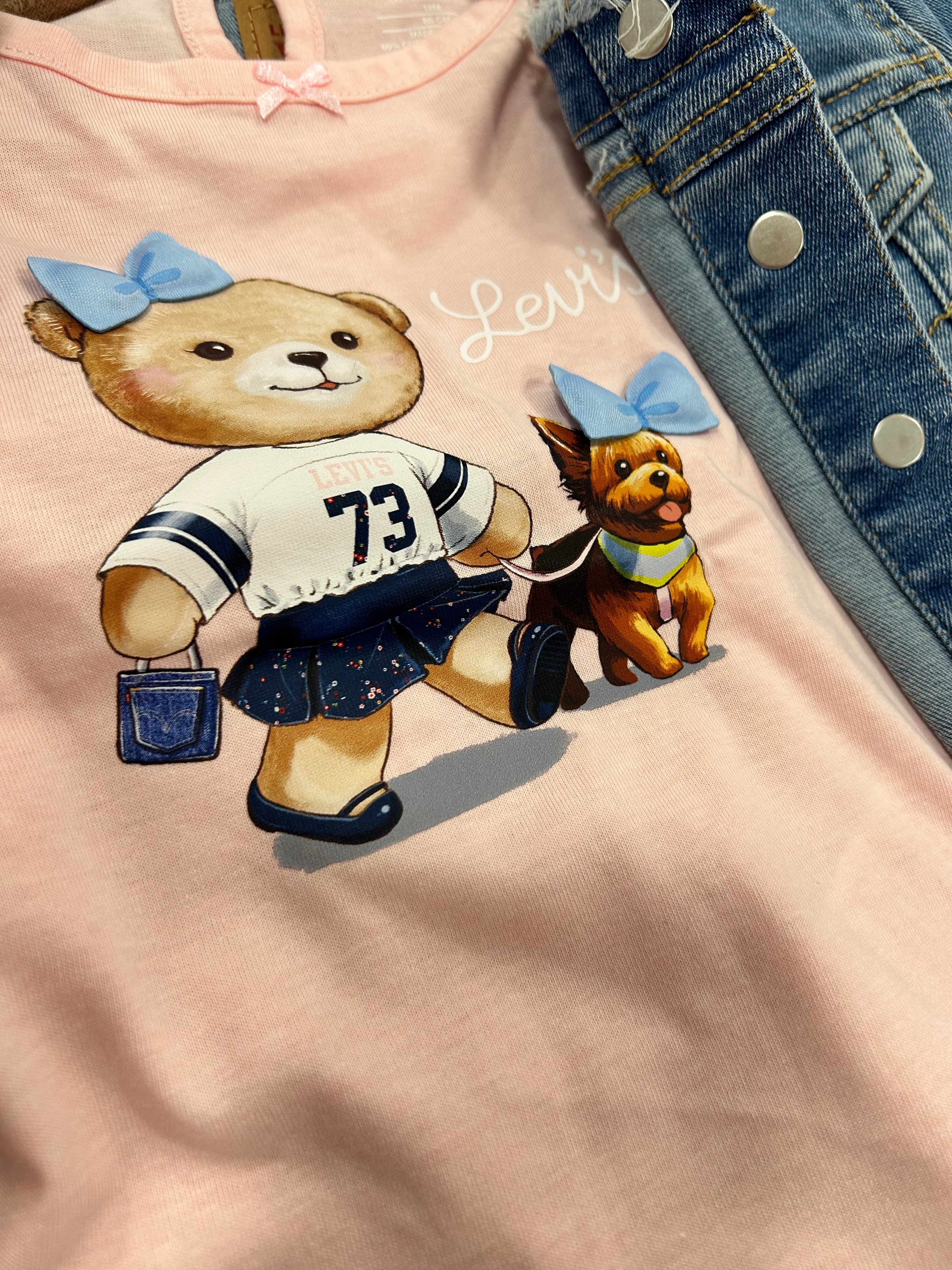 Levi’s Younger Girls 3 Piece Denim Outfit
