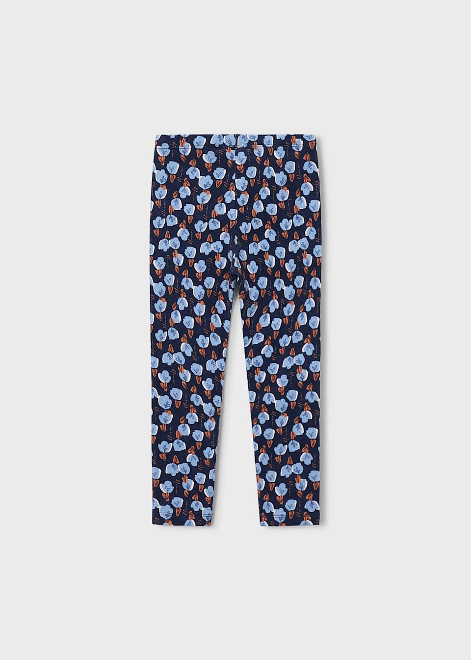 Mayoral Girls Blue Floral Legging Set