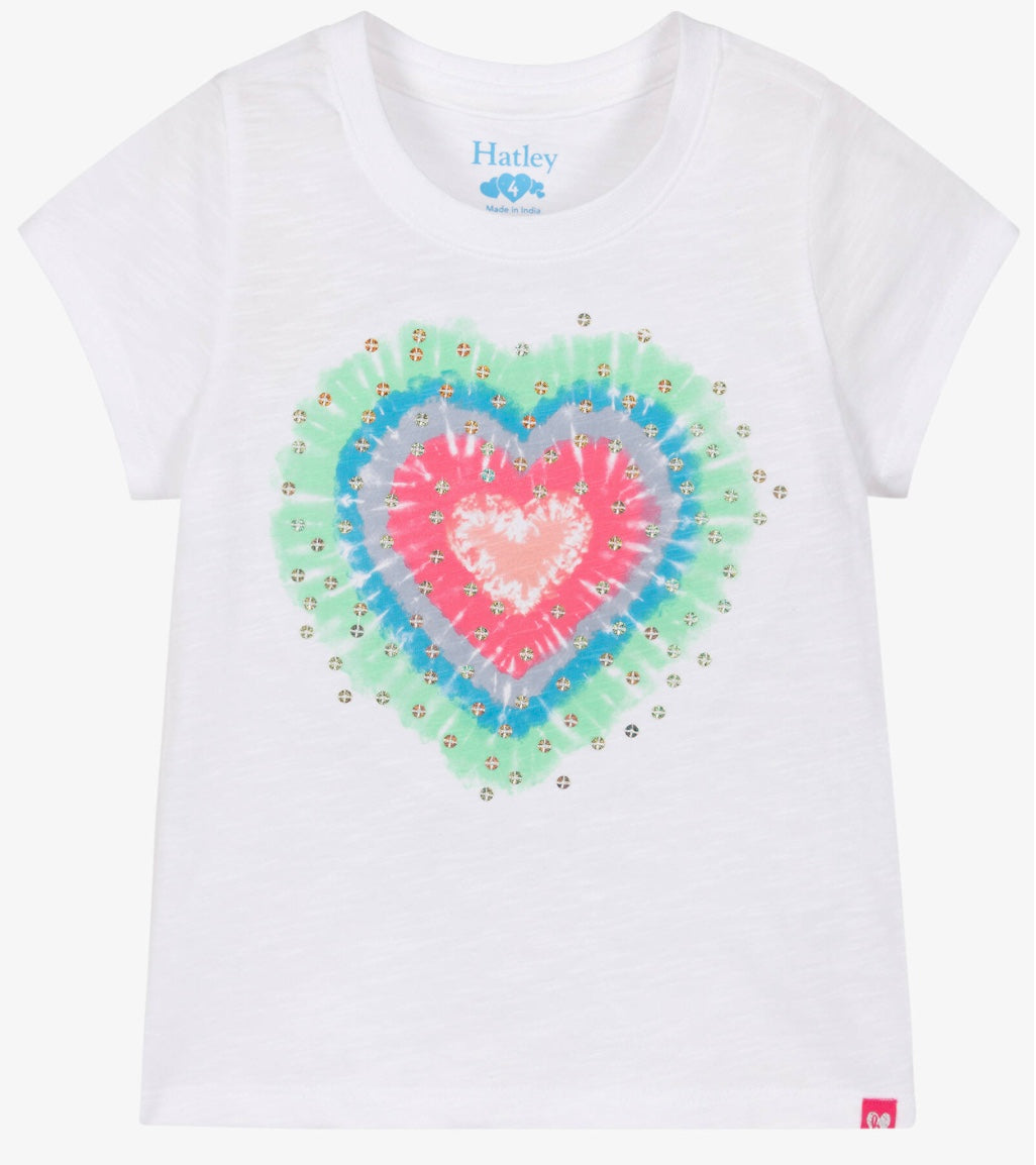 Hatley Girls Heart Burst Graphic Tee