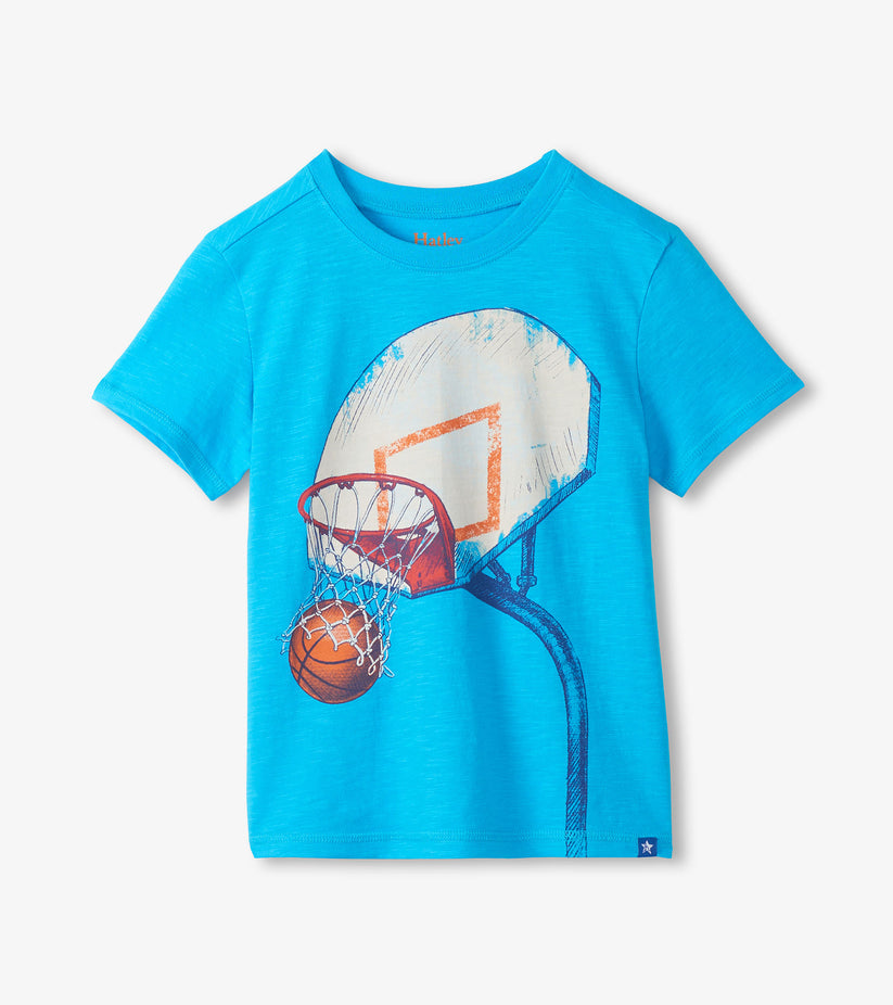 Hatley Boys Basketball Hoops Tee