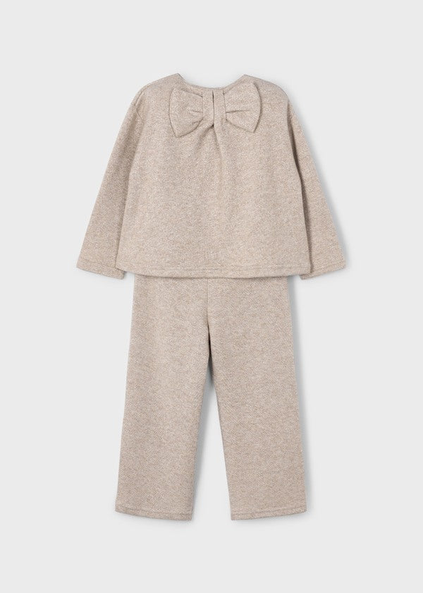 Mayoral Girls Gold Knit Outfit 4584 095