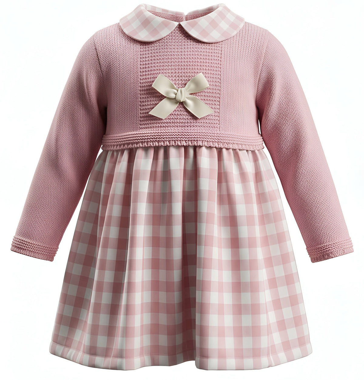 Baby Girl Dusky Pink Ada Dress
