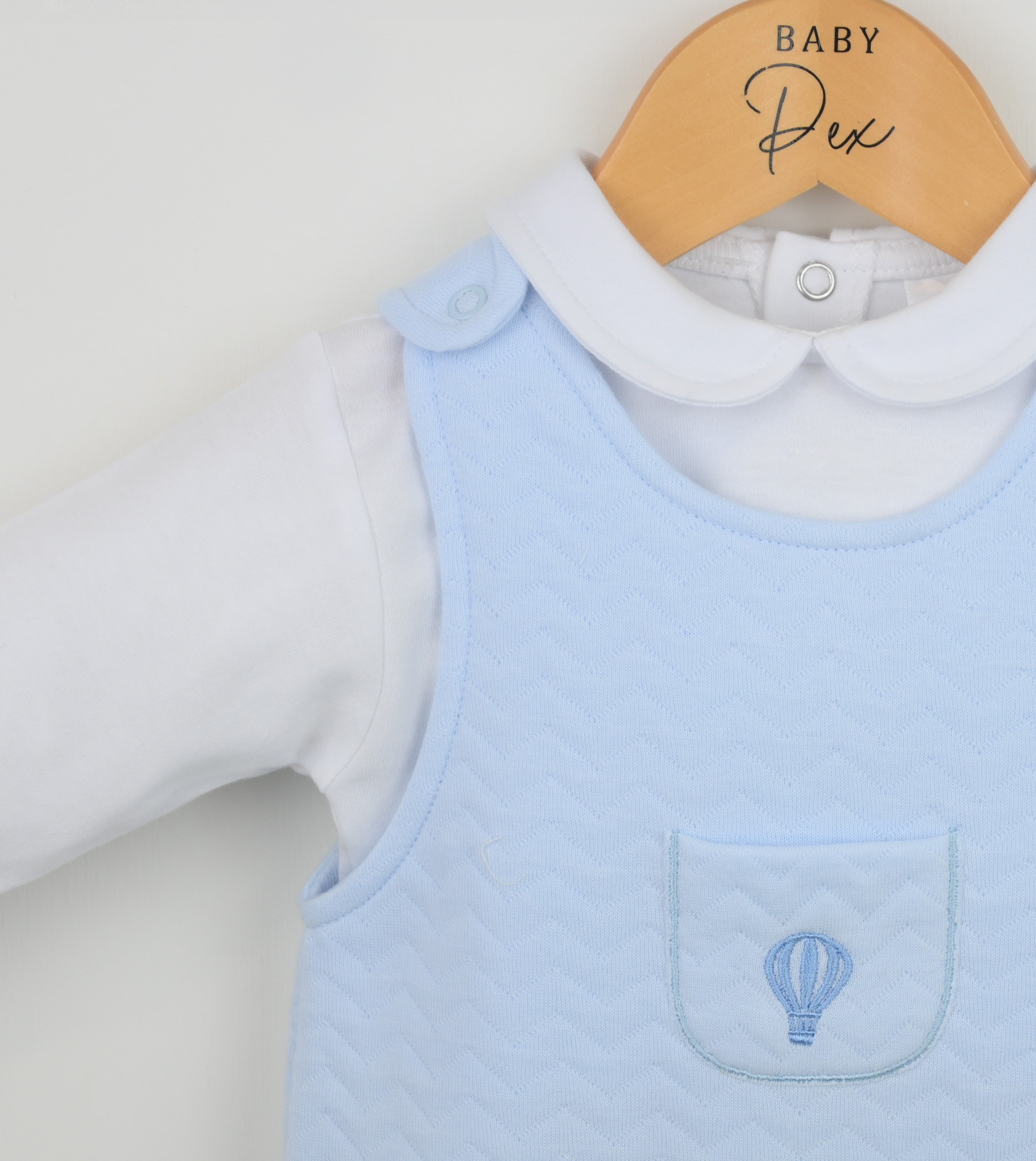 Pascal Baby Boy Blue Dungaree