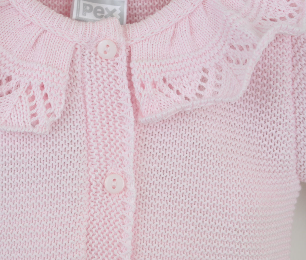 Jenna Pink Baby Cardigan