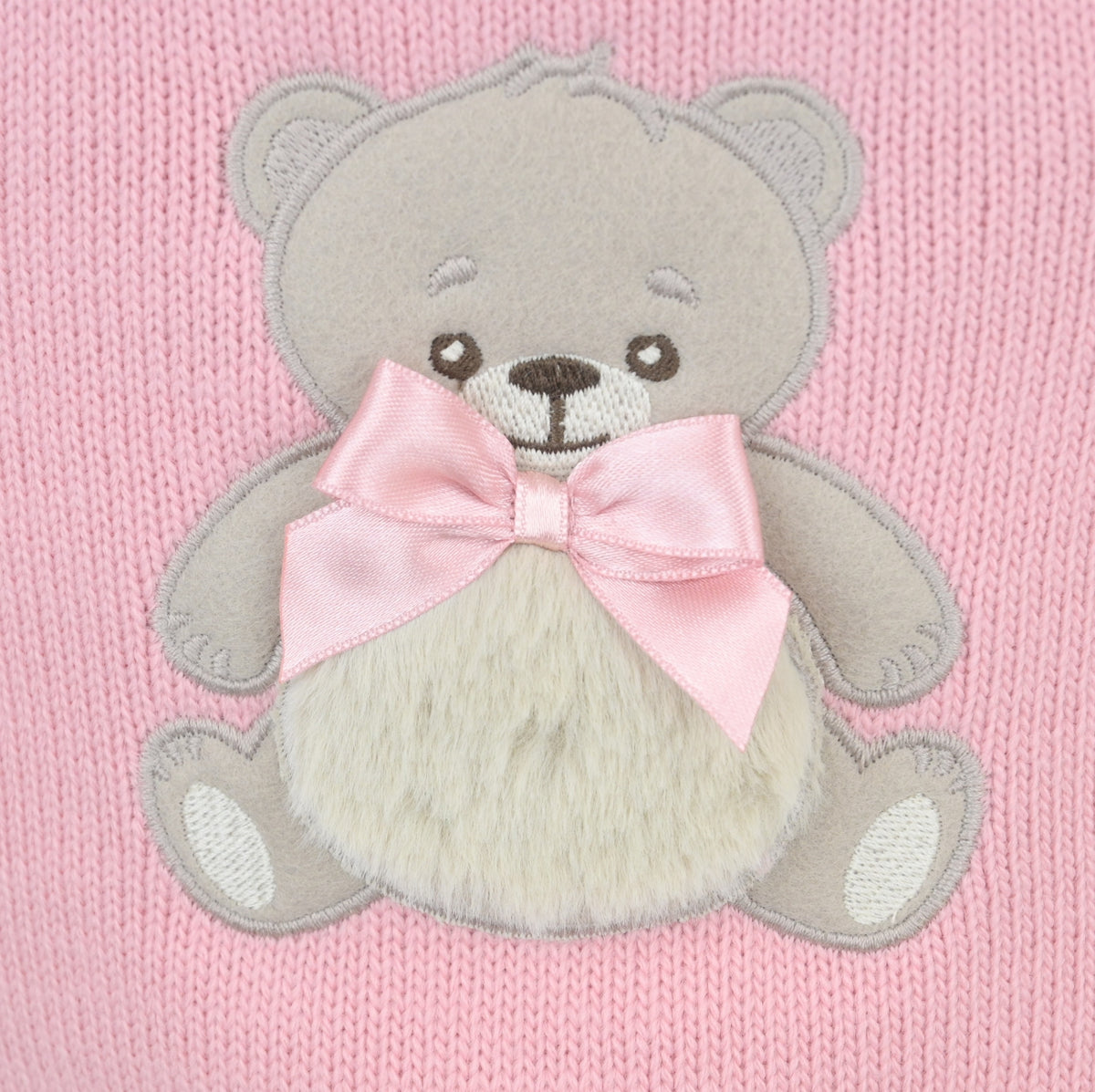 Baby Girl Teddy Outfit Dusky Pink