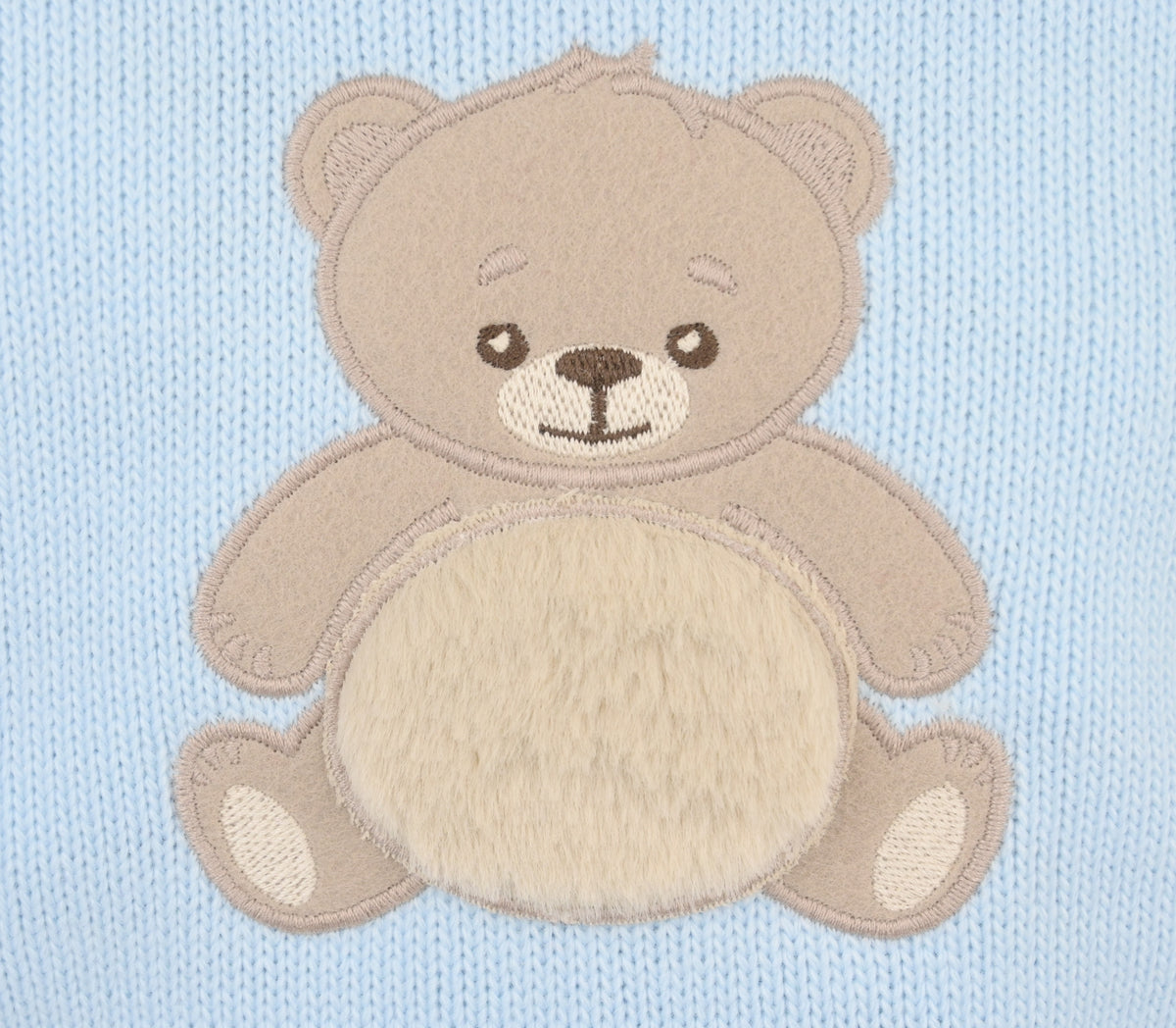 Baby Boy Blue Teddy Outfit