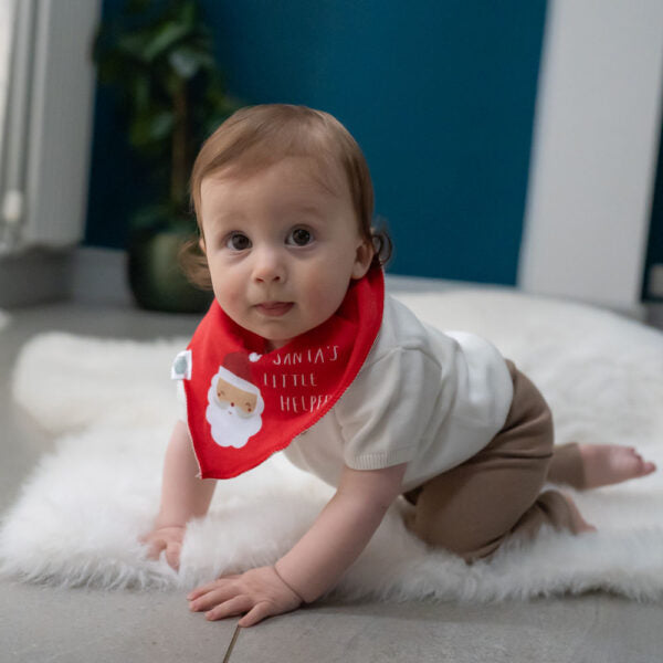 Santa’s Little Helper Bib