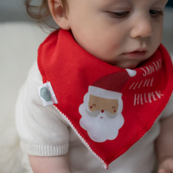 Santa’s Little Helper Bib