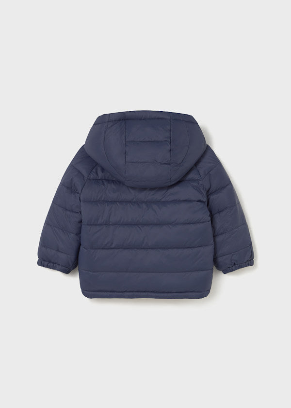 Mayoral Baby Boy Navy Bear Reversible Coat 2420