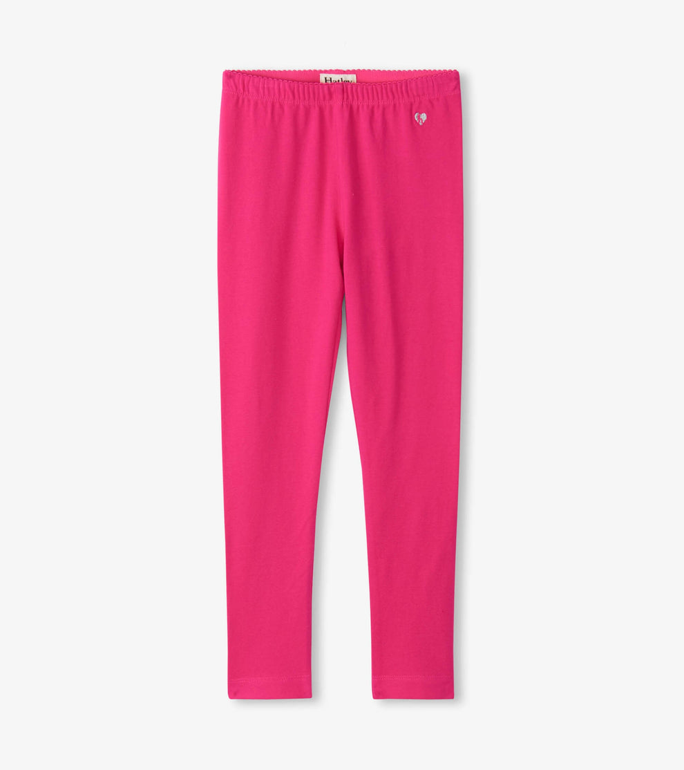 Hatley Girls Fuschia Pink Leggings