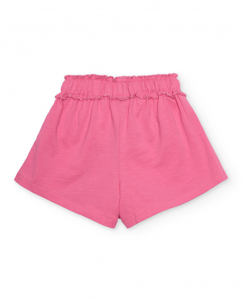 Tuc Tuc Girls Lemon and Pink Shorts Set