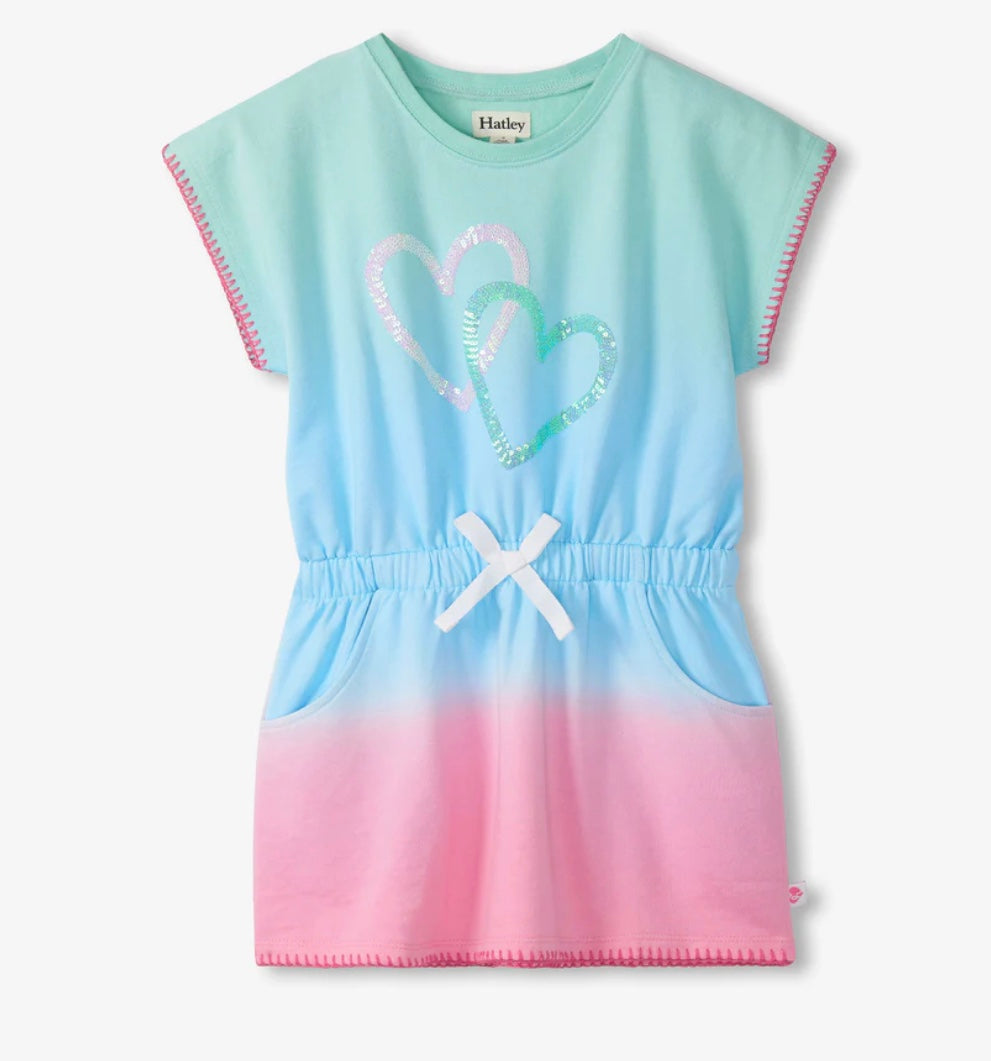 Hatley Girls Opal Ombre Pull On Dress