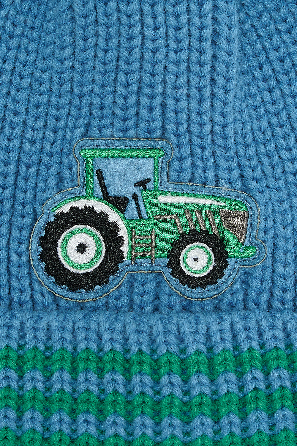 Lighthouse Green Tractor Bobbie Hat