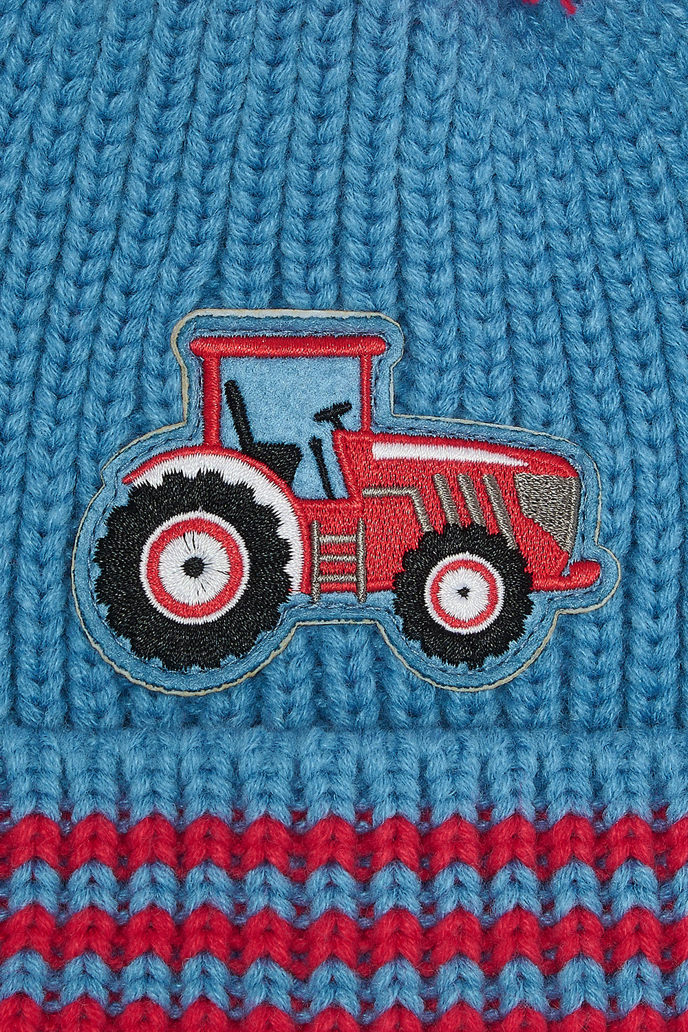 Lighthouse Red Tractor Bobbie Hat