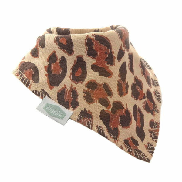 Ziggle Baby Leopard Bib