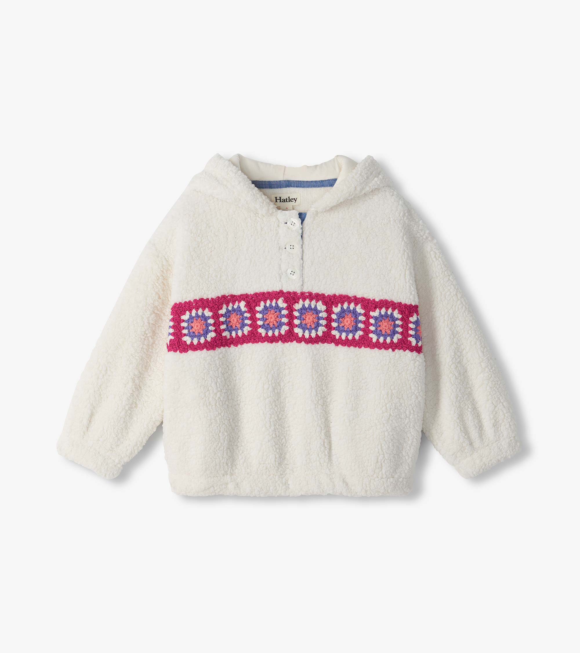 Hatley Girls Crochet Pullover