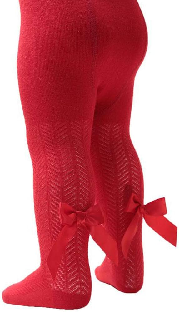 Red Bow Tights