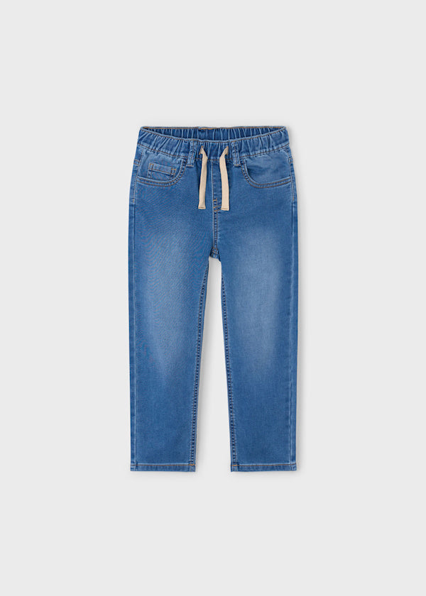Mayoral Boys Blue Denim Jogger Jeans