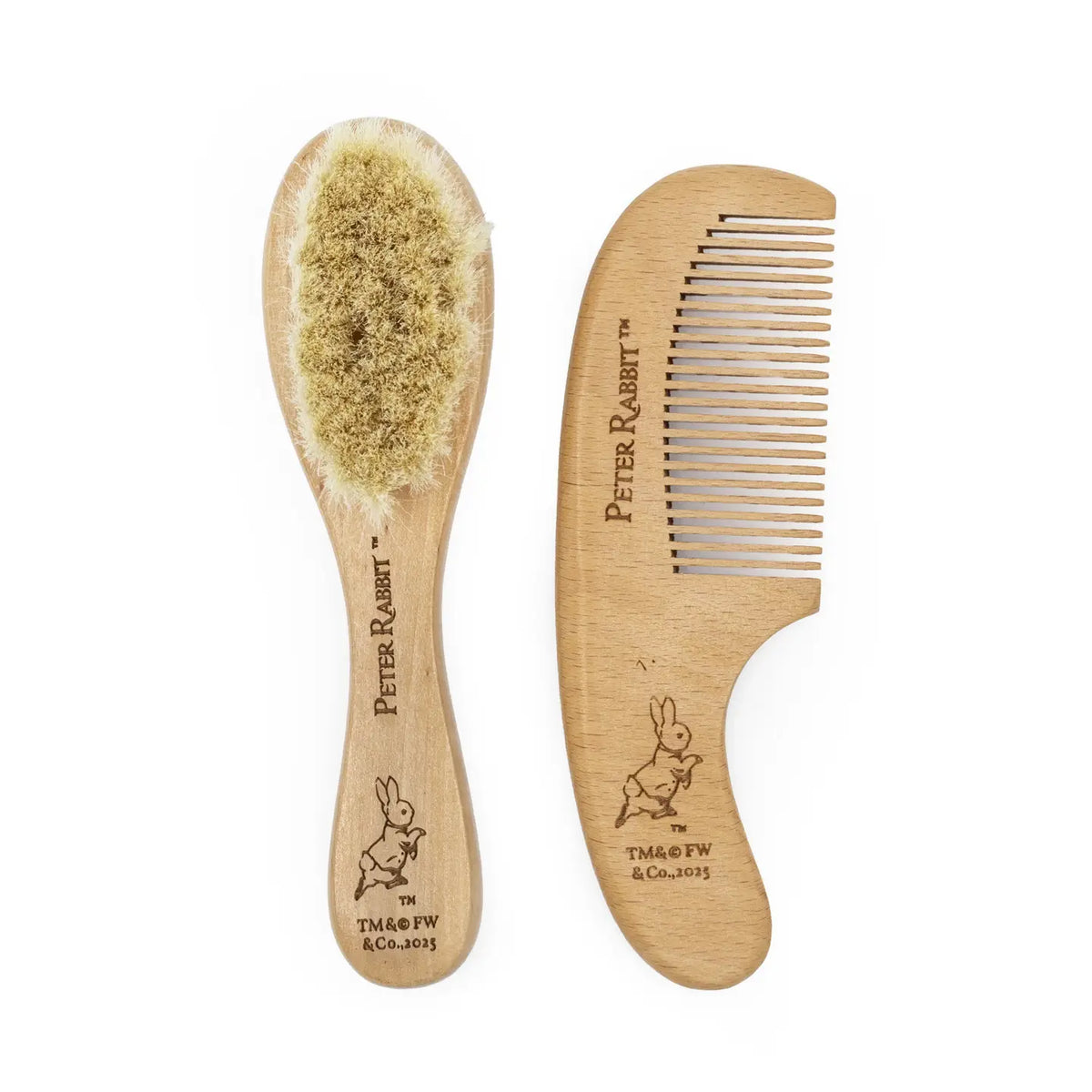 Peter Rabbit Baby Brush, Comb and Enamel Cup Gift Set