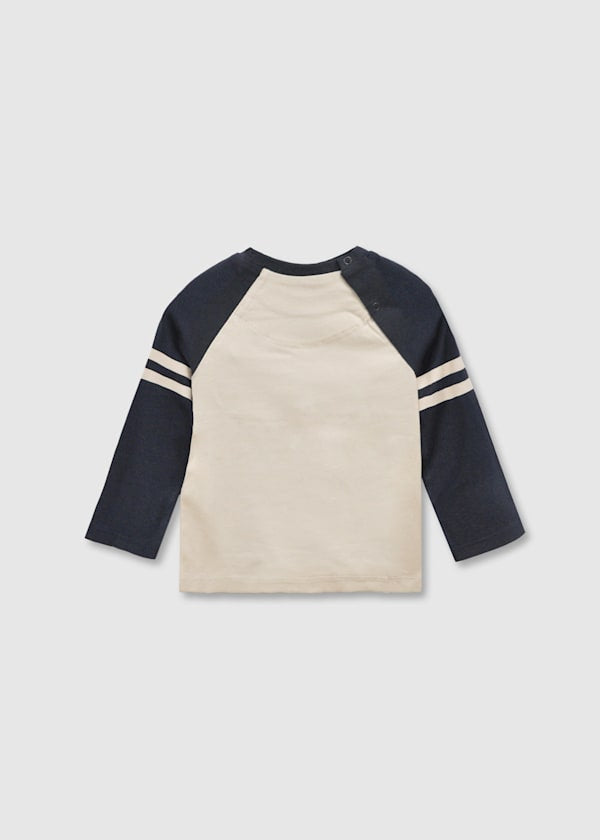 Mayoral Younger Boys Bear Varsity Top-Navy