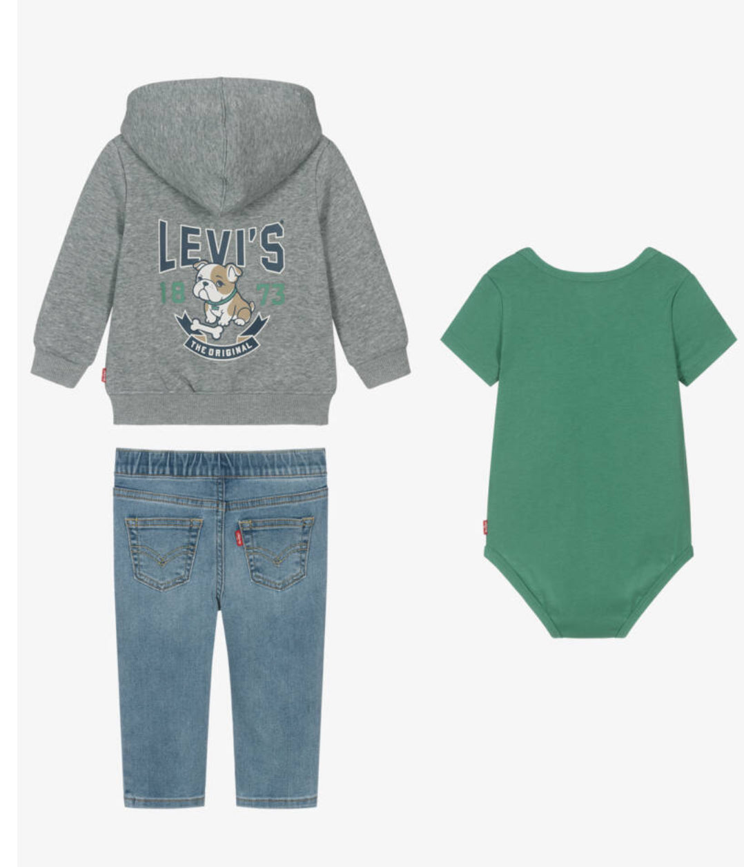 Levis Younger Boys Hoodie, Top And Jeans Outfit