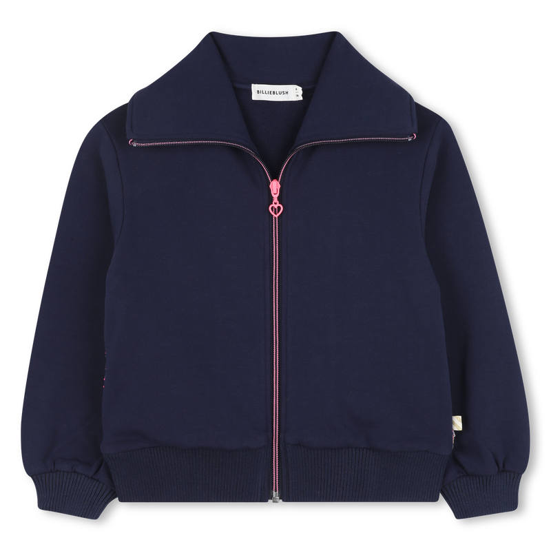 Billieblush Girls Navy Sequin Jacket ZU21605