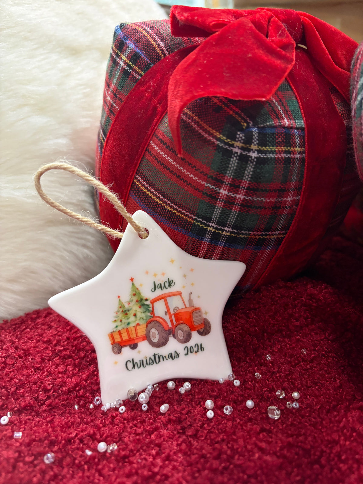 Personalised Christmas Hanging Ornament