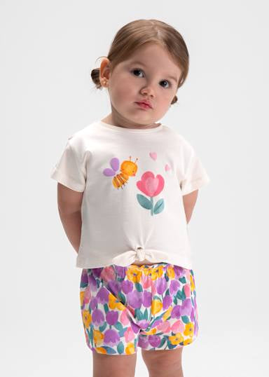 Mayoral Younger Girls 3 Piece Tulip Set