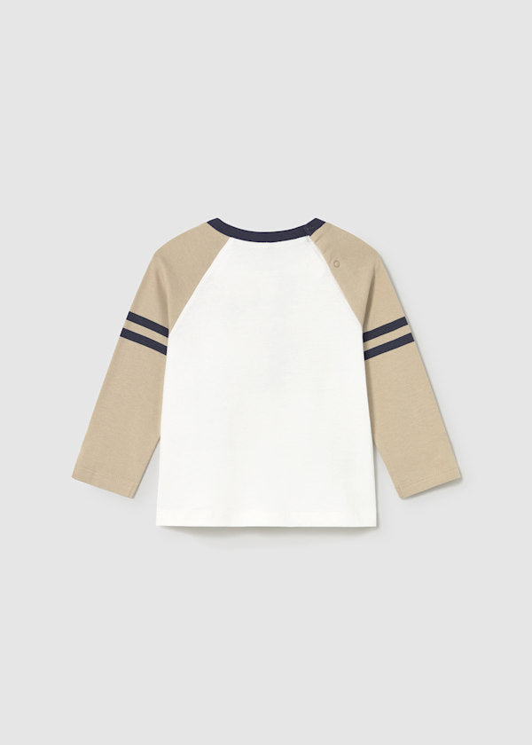 Mayoral Younger Boys Bear Varsity Top