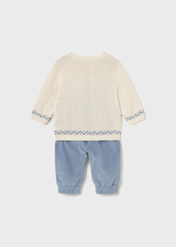 Mayoral Baby Boys Bear Outfit